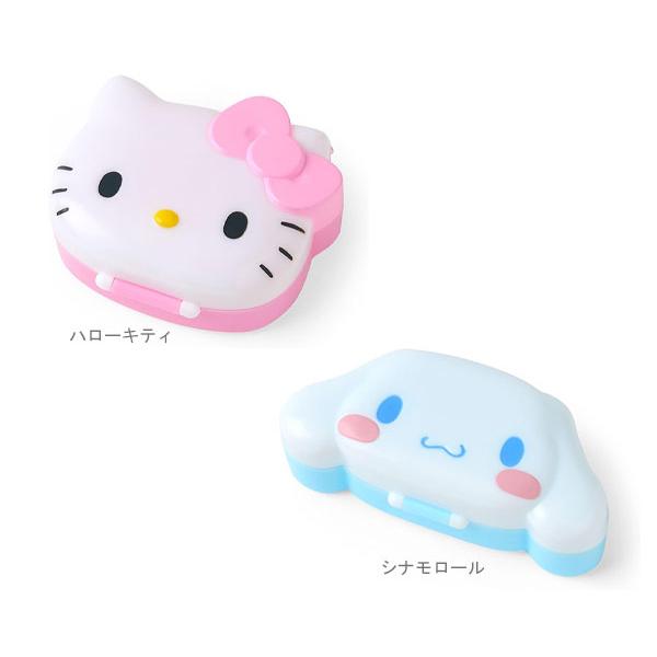 サンリオ フェイス形お薬ケース お薬ケース ピルケース ハローキティ シナモロール Sanrio Original 小物入れ ケース 収納 フェイス形 仕切り付き 585777 585793