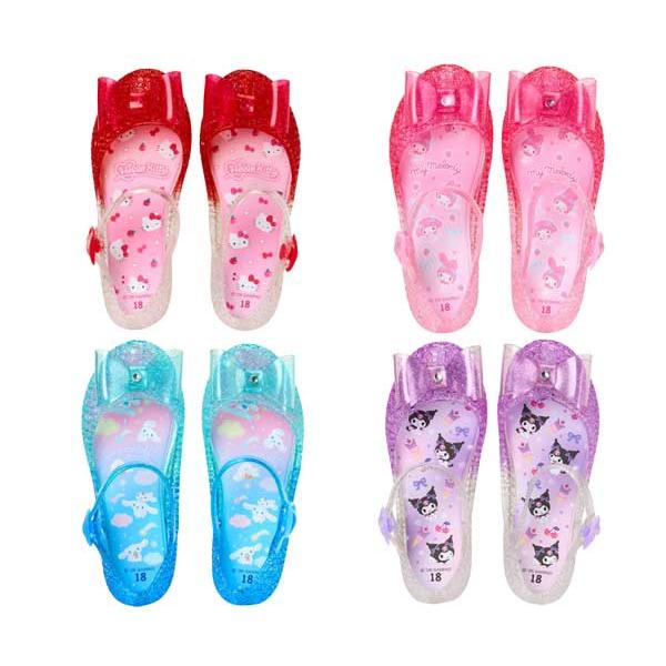 sanrio（サンリオ） キッズクリアサンダル ハローキティ マイメロディ