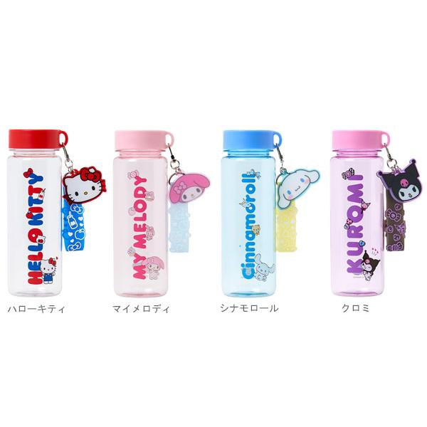 sanrio（サンリオ） ストラップ付きクリアボトル ボトルケース 水筒