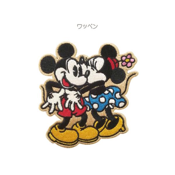 Disney ディズニー ミッキーマウス ミニーマウス ワッペン
