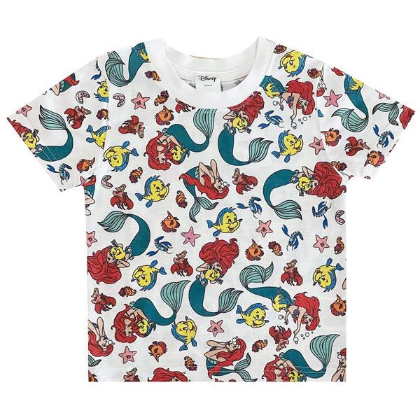 Tシャツ アリエル リトルマーメイド キッズtシャツ ディズニープリンセス キャラクターグッズ ディズニーグッズ 110cm キャラクター雑貨 ネコポス対象品 Awds7186 Rose Cat 通販 Yahoo ショッピング