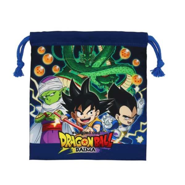 ドラゴンボール DAIMA トラベル巾着S フラット巾着 巾着袋 悟空