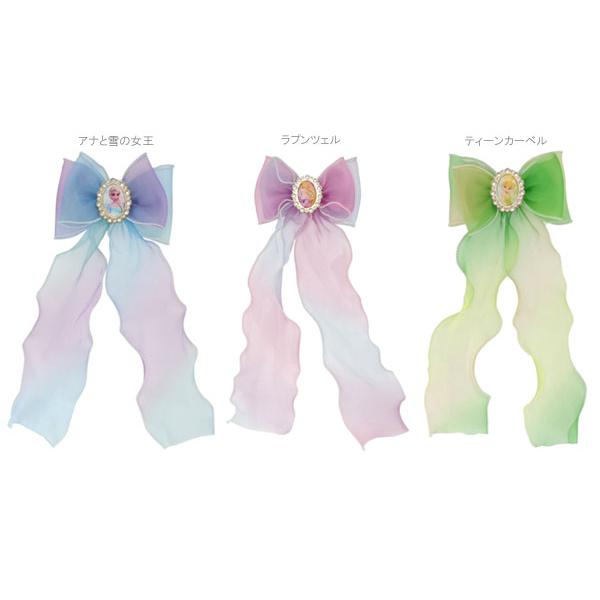 オーガンジーリボンヘアゴム ティンカーベル