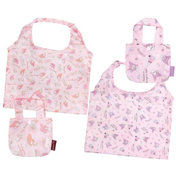 sanrio エコバッグ サンリオ マイメロディ クロミ ショッピング