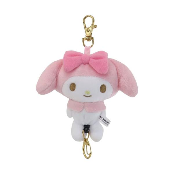 マイメロディ サンリオ リール付き マスコット キーホルダー マイメロディ サンリオ リール付き マスコット キーホルダー
