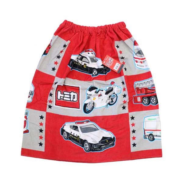 トミカ ラップタオル 巻きタオル スペクタクル 消防車 パトカー 救急車