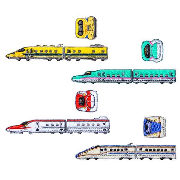 168トレインシールワッペン トレインワッペン2 新幹線 鉄道 子供