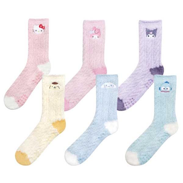 sanrio（サンリオ） 編み込みボアソックス あったかソックス 靴下
