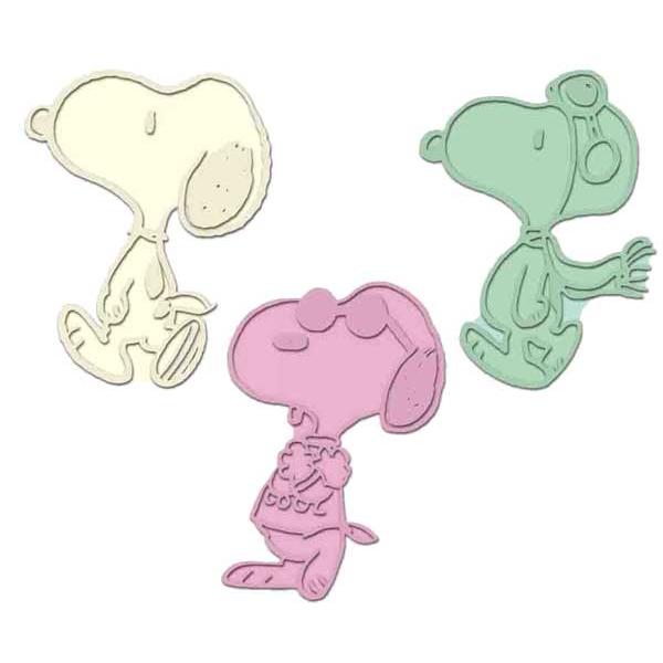SNOOPY（スヌーピー） クリップ オーロラダイカットクリップ アクリル