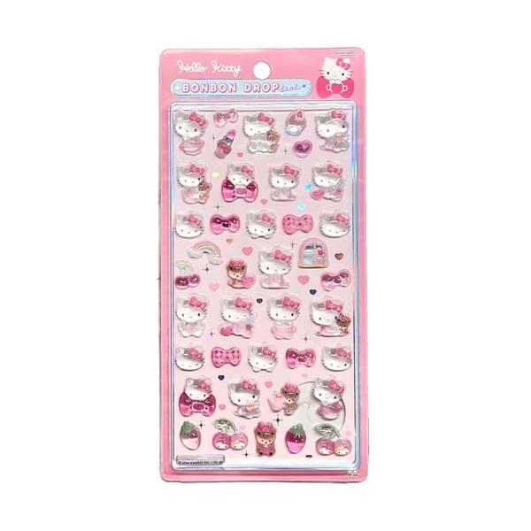 ハローキティ サンリオ ボンボンドロップシール ハローキティB