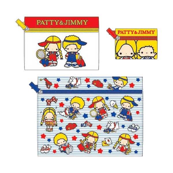 sanrio（サンリオ） パティ＆ジミー 3連ポーチ ポーチ3Pセット 小物