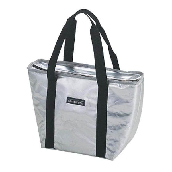 【商品概要】製品サイズ(約): 幅39×奥行16×高さ24.5cm本体容量(約): 10L重量(約): 0.3kg材質: 本体:表地=アルミ蒸着シート、裏地=EVA(ホワイト)、断熱材=ポリエチレンフォーム(6mm厚)、中敷=ポリエチレン(...