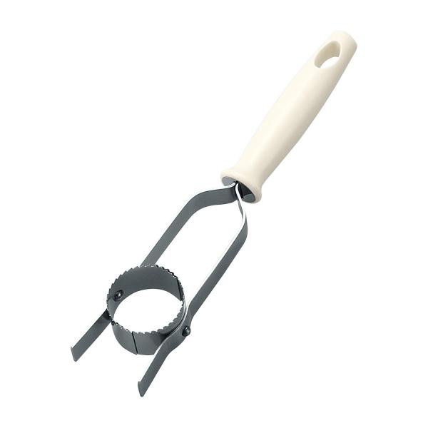 【商品概要】サイズ:縦195×横40×高さ23mm重量:58g原産国:日本材質:金属部/18‐8ステンレス(口金:ステンレス鋼)、ハンドル/ポリプロピレン樹脂(耐熱温度110度)メーカー型番:ATK-213【商品説明】【商品詳細】ブランド：...