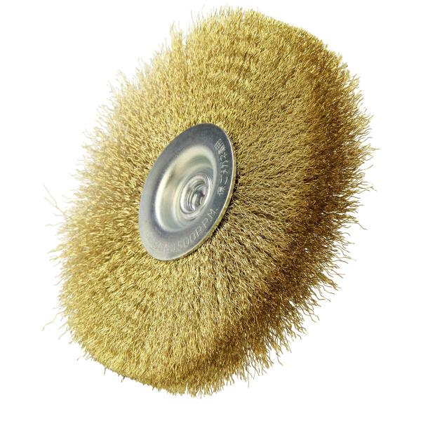 【商品概要】軸径:6mm直径:約100mm軸長:35mm線径:0.15mm線丈:31.0mm【商品説明】【商品詳細】ブランド：SK11(エスケー11)商品種別：DIY・工具・ガーデン商品名：SK11(エスケー11) 軸径6mm 軸付真鍮ホイ...