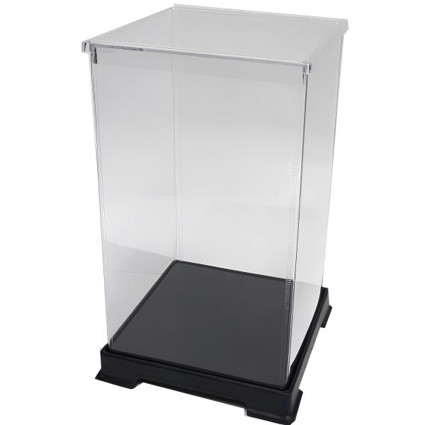 【商品概要】【透明フィギュアケースについて】ホコリやキズから大切なコレクション（フィギュア、アニメグッズ、アクリルスタンド、雑貨など）をガードし、より美しく魅せることができる組立式（側面板は折りたためる）プラスチックケース「透明フィギュアケ...