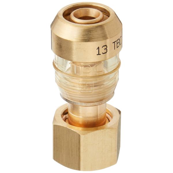 【商品概要】呼び径（mm）:13d（mm）:10L（mm）:50.0R:G1/2【商品説明】【特長】<br>●三層管を差し込むだけのワンタッチ継手です。<br><br>【用途】<br>●三層管...