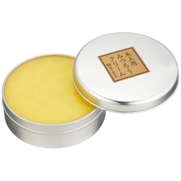 【商品概要】尾山製材株式会社 木工用みつろうクリーム200g[HTRC3]【商品説明】無垢材・フローリングのお手入れに最適!!【蜜蝋ワックス】 家具・床のメンテナンスなどにも最適!!木工用みつろうクリーム 蜜蝋と富山県産菜種油・椿油・亜麻仁...