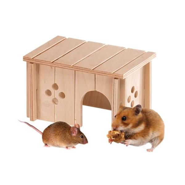 【商品概要】本体サイズ (幅X奥行X高さ) :9.5×8.5×14.5cm本体重量:220g原産国:ウクライナ【商品説明】【商品詳細】ブランド：ファープラスト商品種別：ペット用品商品名：ファープラスト SIN 4642 ウッドハウス げっ歯...