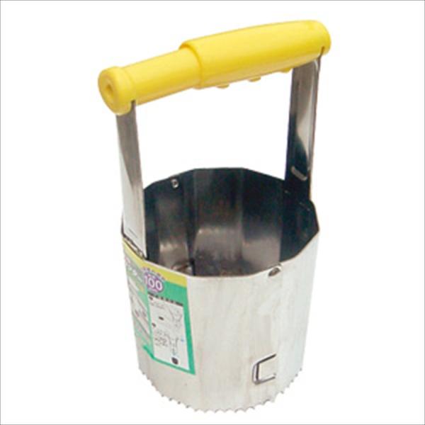 【商品概要】仕様:100mm穴用材質:本体:ステンレス特殊鋼 カバー:ポリプロピレン原産国:中国【商品説明】【商品詳細】ブランド：石黒金属商品種別：産業・研究開発用品商品名：GARDEN HELPER(ガーデンヘルパー)ステンレスホールカッ...