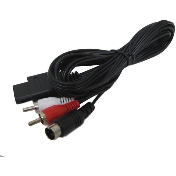 【商品概要】【商品説明】【商品詳細】ブランド：ファーストドア通販商品種別：機種別商品名：S端子AVケーブル （スーパーファミコン、ニンテンドウ64、ゲームキューブ）【当店からの連絡】