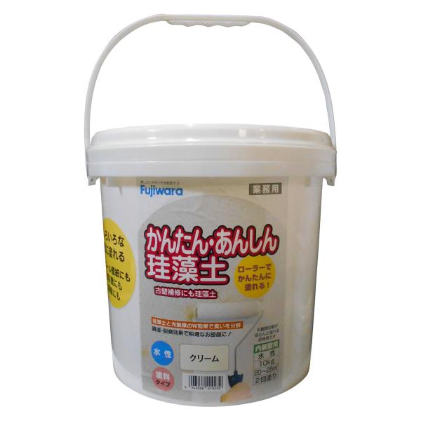 【商品概要】壁に塗れば調湿、脱臭効果で快適なお部屋に。カラー: クリーム正味量:10kg使用量の目安: 1パックで3~4(2回塗りです。1回目が完全に乾いてから2回目を塗ってください)<br>※(使用量は下地によって前後します)...