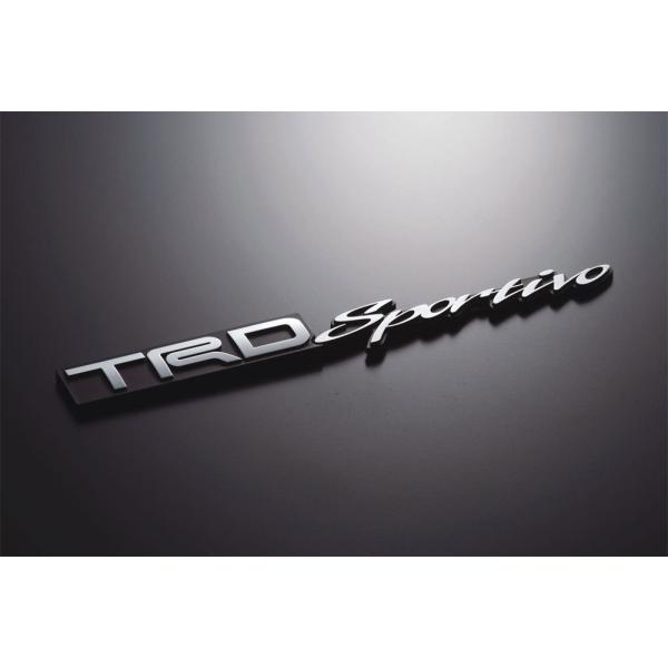 【商品概要】素材: ABS樹脂(クロームメッキ)サイズ: 23×164mm【商品説明】説明TRD Sportivoのエンブレム【商品詳細】ブランド：ティーアールディー(Trd)商品名：TRD エンブレム(TRD Sportivo) MS01...