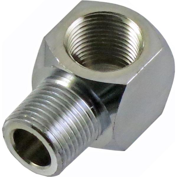 【商品概要】取付けネジ同径 Rc1/4(PT1/4)管用テーパーメネジ×R1/4(PT1/4)管用テーパーオネジ使用最高圧力 1.0MPa材質:黄銅(真鍮) メッキ仕上げ用途:パイプとパイプをL型に接続【商品説明】【商品詳細】ブランド：近与...