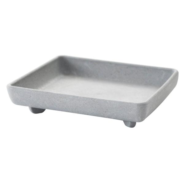 【商品概要】製造国:日本サイズ:約W13.5 D13.5 H3素材: ポリプロピレン(木粉入り)色: グレー【商品説明】説明環境に優しい素材を使ったgardens(ガーデンズ)シリーズポリプロピレンに天然素材(木粉)を融合した原料を用いるこ...