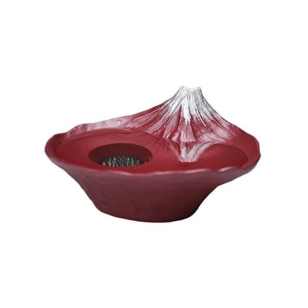 【商品概要】サイズ:12.5X15X8cm本体重量:450g素材:アルミ生産国:日本【商品説明】【商品詳細】ブランド：ナガエ(Nagae)商品種別：ホーム＆キッチン商品名：ナガエ(Nagae) 花器水盤 雫影さかさ富士 赤富士製造元：ナガエ...