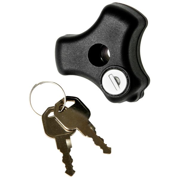 【商品概要】多用途ロック、Hi-Liftアクセサリ。1/2インチのボルト、13山にフィット。カギ2本付属。取り付け簡単。アメリカ製。【商品説明】Hi-Lift VERS-LK 多用途 ロッキングノブ【商品詳細】ブランド：Hi-Lift商品種...