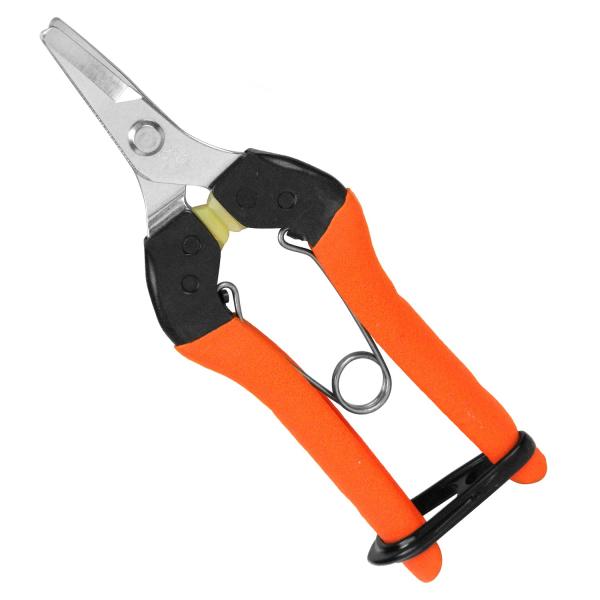 【商品概要】サイズ(cm):2×9×26【商品説明】説明クッション付き収穫鋏の弱そり刃が新登場みかん・柿・梨・トマトの収穫に最適精密な表面加工により実を傷つけにくいクッションが手への衝撃を吸収し手にやさしい【商品詳細】ブランド：サボテン商品...