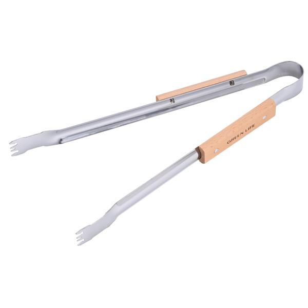 【商品概要】原産国:台湾サイズ:全長約36cm重量:約200g材質:本体/ステンレス、ハンドル/天然木(ブナ)【商品説明】【商品詳細】ブランド：グリーンライフ(GREEN LIFE)商品種別：ホーム＆キッチン商品名：グリーンライフ(GREE...