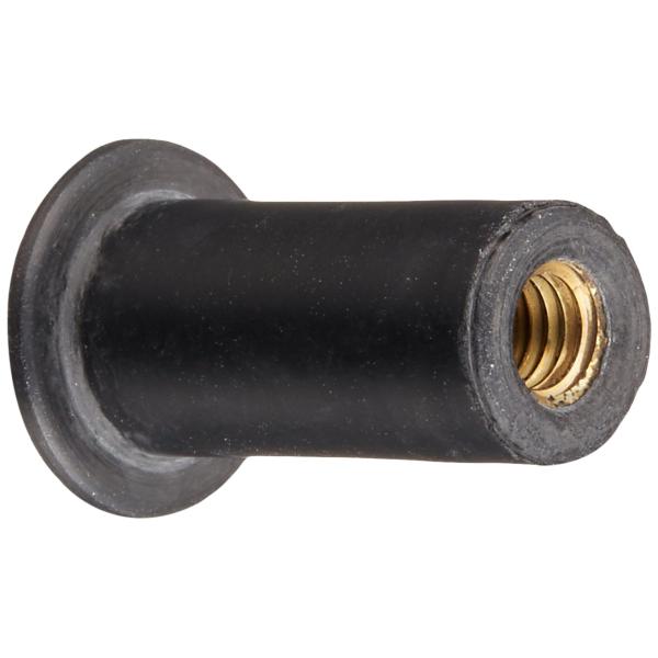 【商品概要】特長：防振絶縁効果がある便利なはめ込み式のナットです。 1袋10個入り。1個あたり118円！ ネジ：M5×P0.8 適応穴径：9.5mm適合：スズキ ウエルナット　5mmロング対応純正品番：09159-05045【商品説明】【商...