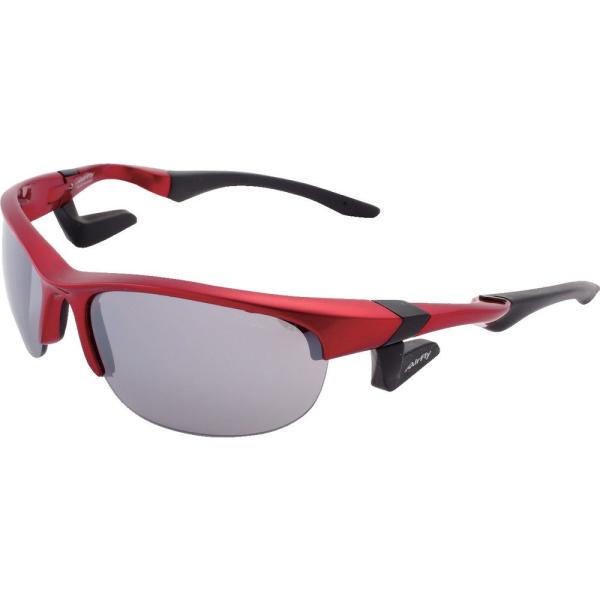 【商品概要】世界初ノーズパッド無し サイドパッドで支えるスポーツサングラス!レンズタイプ:オーバル、レンズカーブ8カーブレンズ横幅65mm、レンズ縦幅19mm、全体横幅137mm付属品:オリジナルケース、セリートフレーム:TR90/レンズ:...