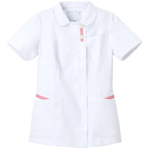 【商品概要】バスト104、ウエスト88、肩幅39、袖丈22、着丈70(cm)内容量:1【商品説明】【商品詳細】ブランド：ナガイレーベン商品種別：ファッション商品名：ナガイレーベン 女子上衣 FT-4532(LL) Tピンク製造元：ナガイレー...