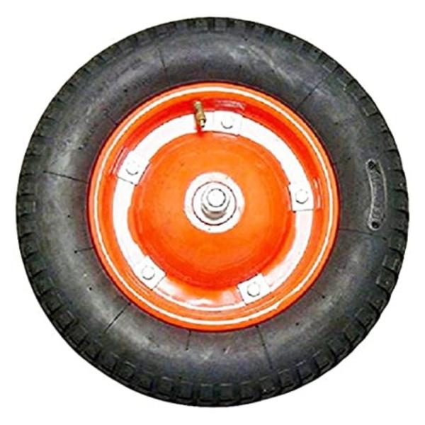 【商品概要】一輪車用スペアタイヤエア式タイヤサイズ:3.25/3.00-8タイヤ外径:約37cmタイヤ幅:約7.5cmシャフト径:約16mmタイヤ気圧:25PSI(1kg/cm2=14.5psi)【商品説明】【商品詳細】ブランド：武田コーポ...