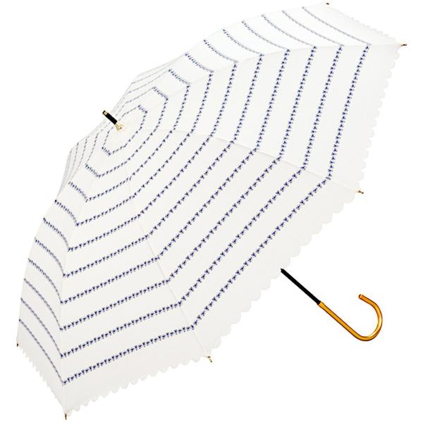 【商品概要】本体サイズ:(全長)約69cm、(傘の直径)約88cm、(親骨の長さ)約50cm本体重量:約280g素材・材質:(本体)生地:ポリエステル65%・綿35%、(親骨)スチール、(ハンドル)アルミゴールド原産国:中国開閉:手開き紫外...