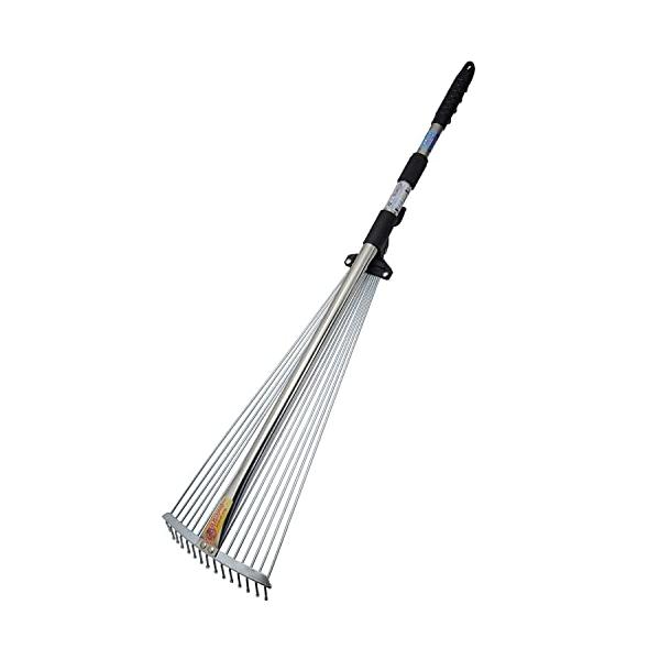 【商品概要】落ち葉・草刈後の清掃に伸縮全長:約80〜160cmサイズ:195×820×55mm重量:780g【商品説明】説明●落ち葉・草刈後の清掃に●先端玉付形状で芝生などを傷めにくい【商品詳細】ブランド：高儀(Takagi)商品名：高儀 ...