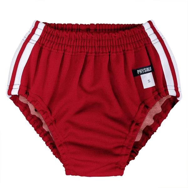 【商品概要】完全日本製。Rシリーズは1990年頃の別注型学販スポーツ用品。学販ブルマで一般的なハイライズ＆ローレグスタイルより動き易く、 スタイリッシュな足長効果を追求したU型〜S型系列の当時におけるハイカットタイプの最終発展型です。R2型...