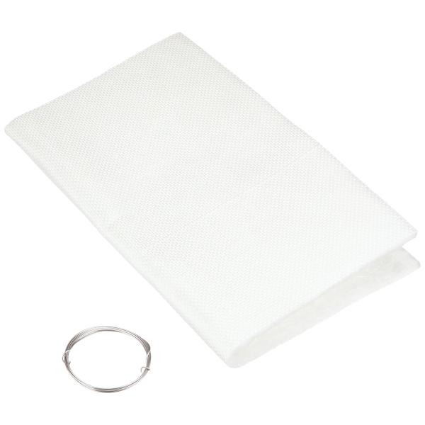 【商品概要】セラミックウールシリーズに代わる消音グラスウール。セラミックウールと同等以上の耐熱温度を持つシリカウールが新たにラインナップサイズ:250mm×300mm 厚さ5mm耐熱温度:800℃【商品説明】【商品詳細】ブランド：キジマ(K...