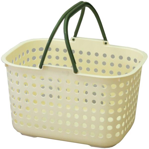 【商品概要】原産国:日本素材・材質:ポリプロピレン本体サイズ:約31.5×44×26.5cm形: 長方形【商品説明】【商品詳細】ブランド：平和工業(Heiwa Kougyou)商品種別：ホーム＆キッチン商品名：平和工業 ドットバスケット 浅...