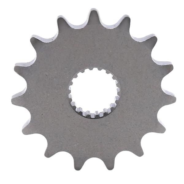 【商品概要】スズキ用 ドライブスプロケット 15T参考取付車種 GN125H (GN125 F,GN125 2F) GS125 EN125サイズ 直径：約63mmノーマルの14Tから変更することで高速重視型になります。加速がマイルドな傾向に...