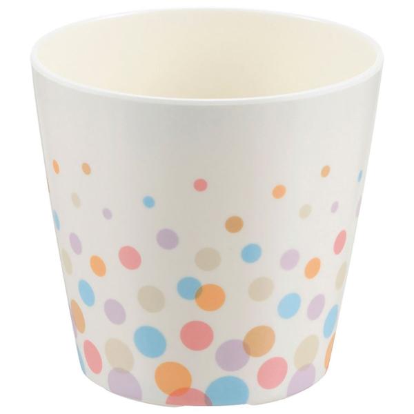 【商品概要】本体サイズ:直径約10.5×高さ10cm/外寸(約):上部径10.5cm、下部径7.4cm、高さ10cm/内寸(約):上部径10cm、高さ9cm土容量:約0.5L鉢カバーとして使用時の適応鉢目安サイズ:3号鉢【商品説明】【商品詳...