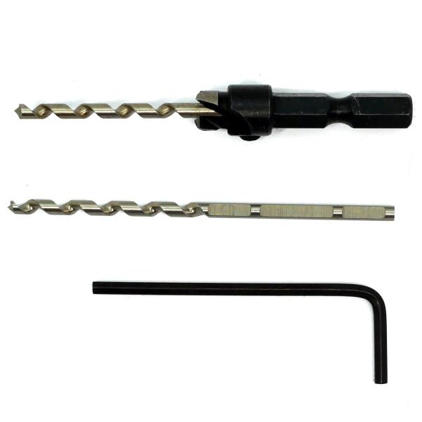 【商品概要】ボードの下穴あけと、キャップの穴あけが同時にできるキリ下穴の深さを調整して木材の割れを抑えるインパクトドライバー、ボール盤、電動ドリルドライバー対応【商品説明】【商品詳細】ブランド：ダンドリビス商品種別：DIY・工具・ガーデン商...