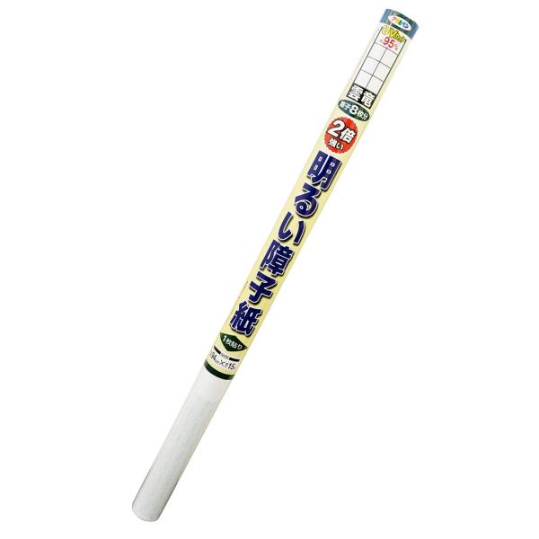 【商品概要】障子紙のJIS規格破裂強さの下限値に比べて、約2倍の強さです。室内が明るく感じられます。UVカット加工により、紫外線を約95%カットしますので、室内の色あせ・変色を防止する効果があります。UVカット加工により、紫外線を約95%カ...