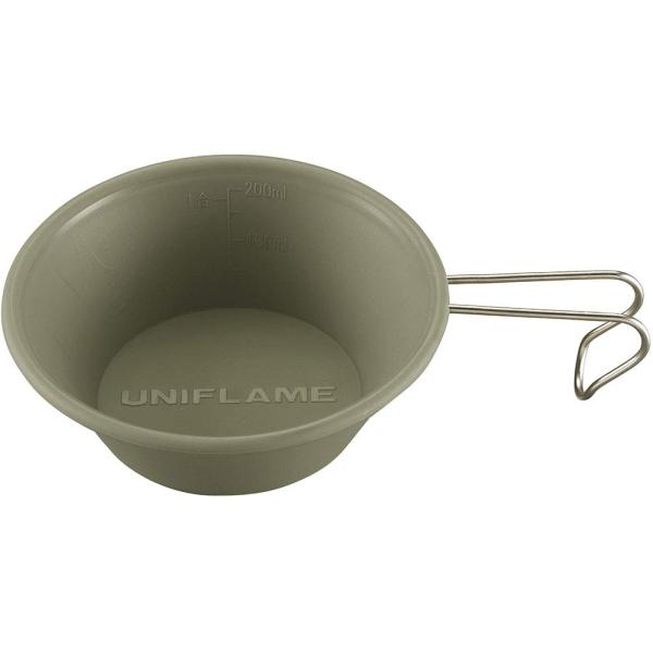 【商品概要】材質：PBT樹脂、ハンドル／ステンレス鋼サイズ：約直径120×175×42mm満水容量：約300ml重量：約58g耐熱温度：約150度　耐冷温度：約−20度【商品説明】●食器代わりに使えるライトでカラフルな樹脂製シェラカップ●容...