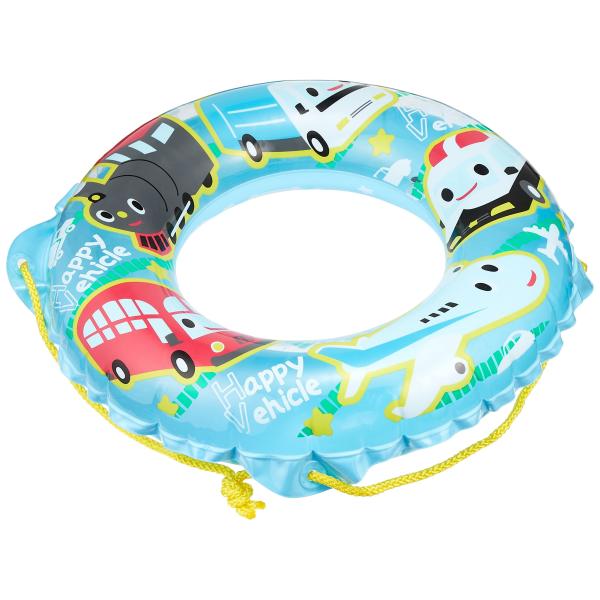 【商品概要】セット内容:浮き輪×1サイズ:空気注入前：直径約50cm/内周：約70〜75cm仕様:対象年齢：3〜5歳/ロープ付き材質:塩化ビニール【商品説明】【商品詳細】ブランド：イガラシ(Igarashi)商品種別：おもちゃ商品名：ハッピ...