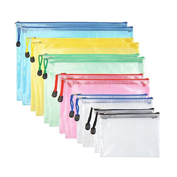 【商品概要】【商品説明】【商品詳細】ブランド：PIKAPIKA商品種別：文房具・オフィス用品商品名：ジッパー式ファイル袋 B6 B5 B4 A6 A5 A4 メッシュファイルバッグ ファスナーフォルダー 旅行収納袋 防水 半透明製造元：PI...