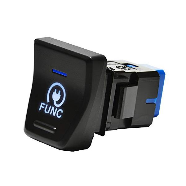 【商品概要】トヨタ RAV4 50系 センターコンソールのスイッチの空きスペースを有効活用 違和感がない専用設計！ 空きスペースにジャストフィット！ETCやドラレコ等のさまざまなファンクション（機能）のオン/オフに最適インテリアに自然に溶け...