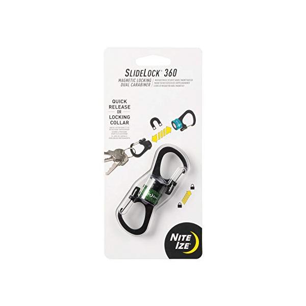 【商品概要】材質:アルミニウム、ステンレススチール、ネオジムマグネット色:オリーブマグネットによりセパレートでも使用できるカラビナ。上下のカラビナは360度回転が可能ゲートのスライダーを上下にスライドするだけで、自然に開閉しないようにロック...